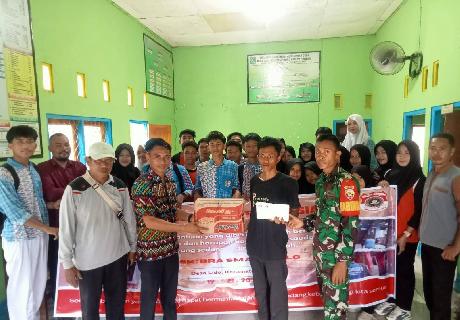 SMAN 1 Belo Peduli Bencana Kebakaran Desa Lido Kecamatan Belo